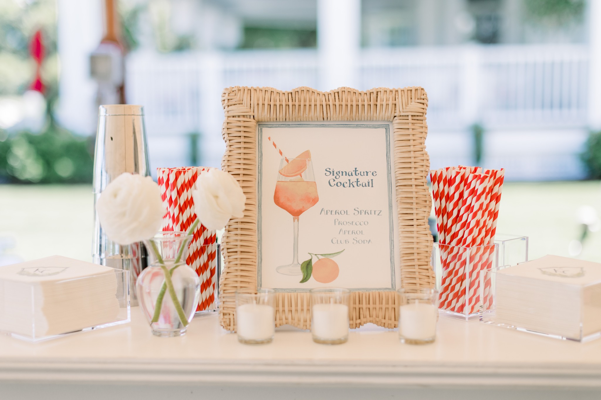 signature wedding cocktails