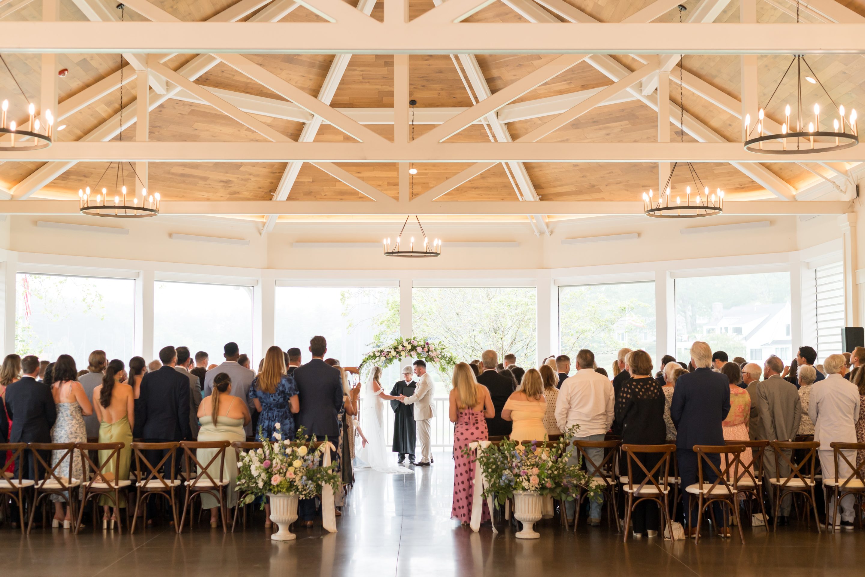 Pavilion wedding